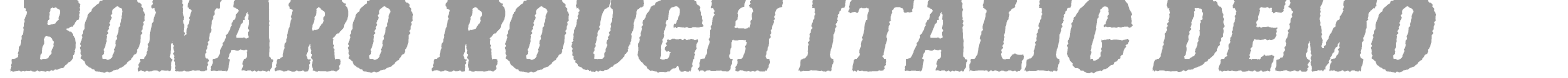 Bonaro font preview